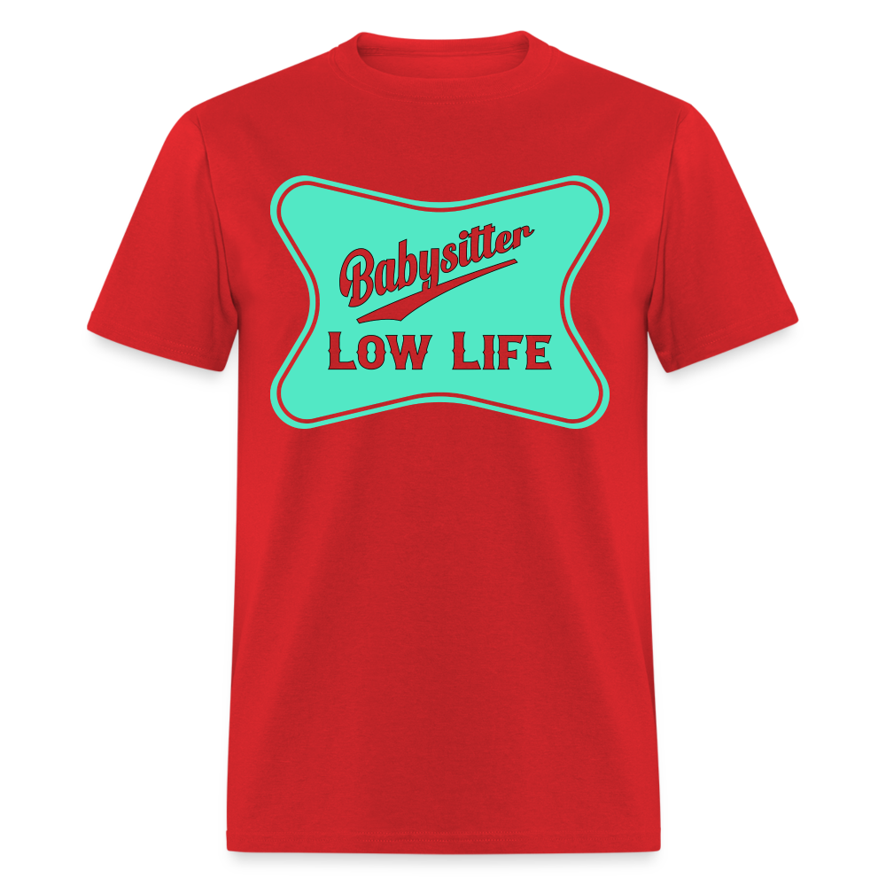 Babysitter - Teal - Unisex Classic T-Shirt - red