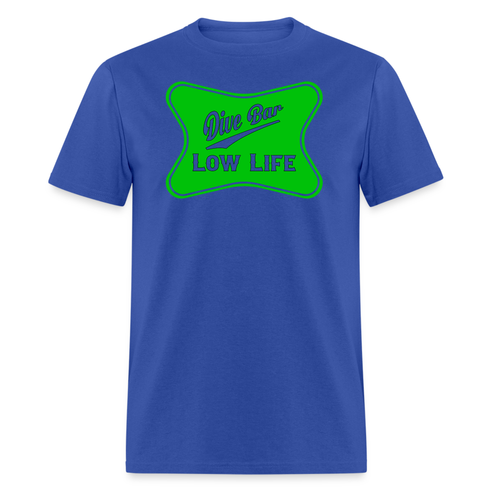 Dive Bar - Green - Unisex Classic T-Shirt - royal blue