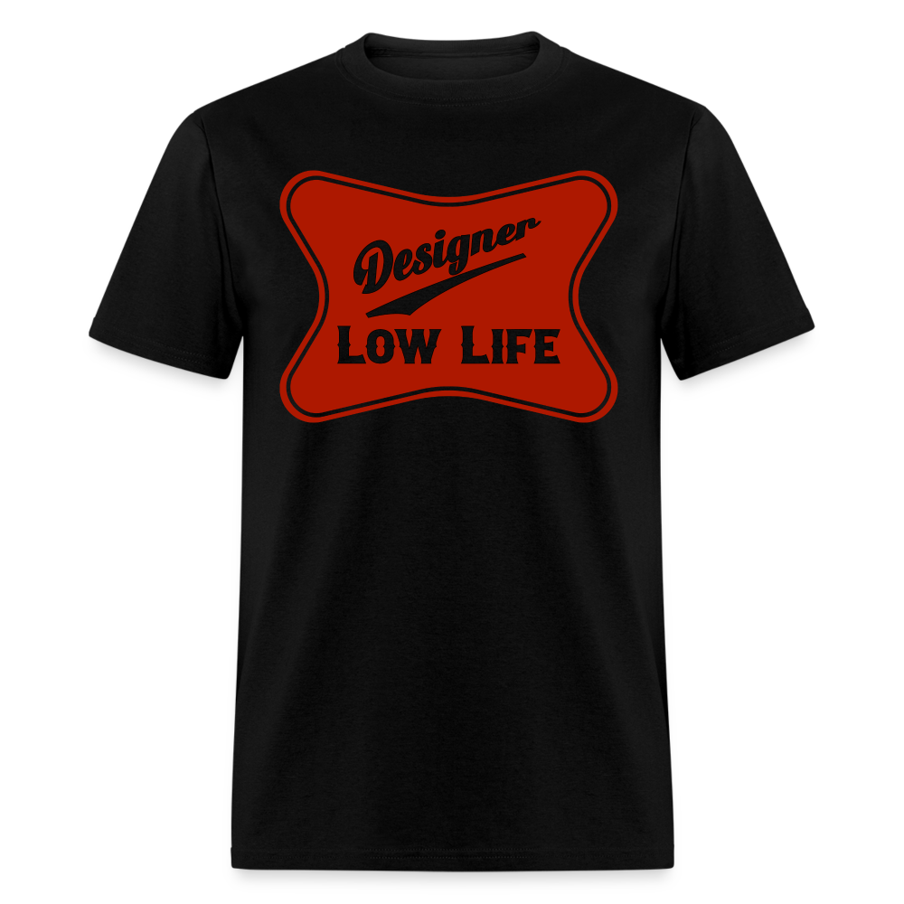 Designer -burgundy-Unisex Classic T-Shirt - black