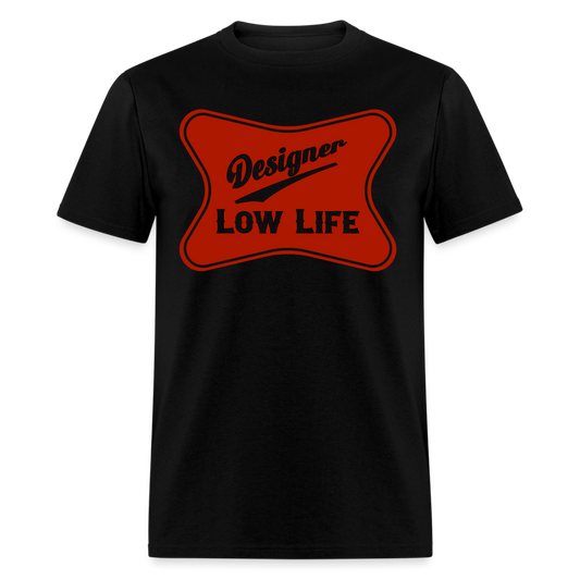 Designer -burgundy-Unisex Classic T-Shirt - black