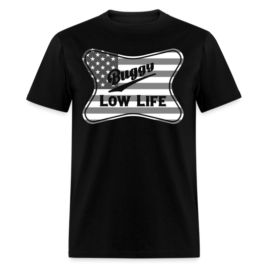 Buggy - Gray & White Patriotic - Unisex Classic T-Shirt - black