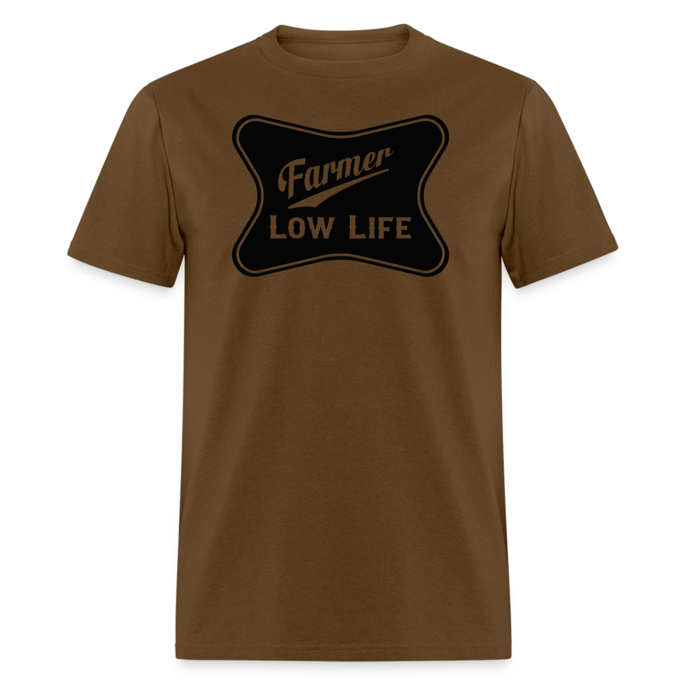 Farmer - Black - Unisex Classic T-Shirt - brown