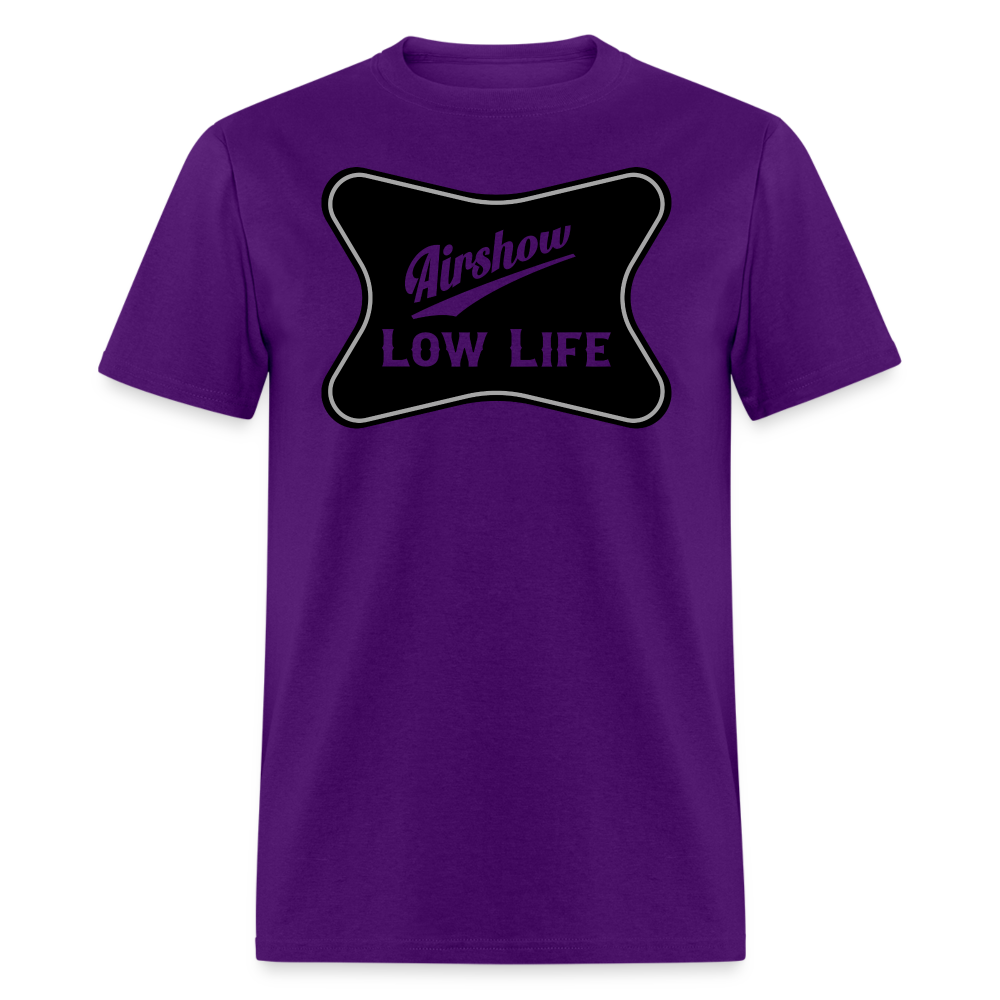 Airshow - Black - Unisex Classic T-Shirt - purple