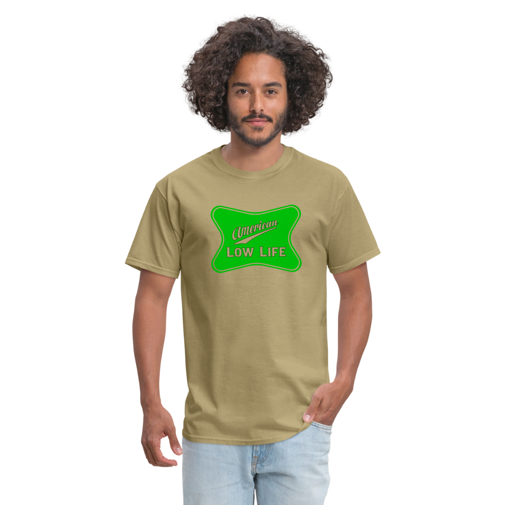 American - Green - (Unisex) Classic T-Shirt - khaki