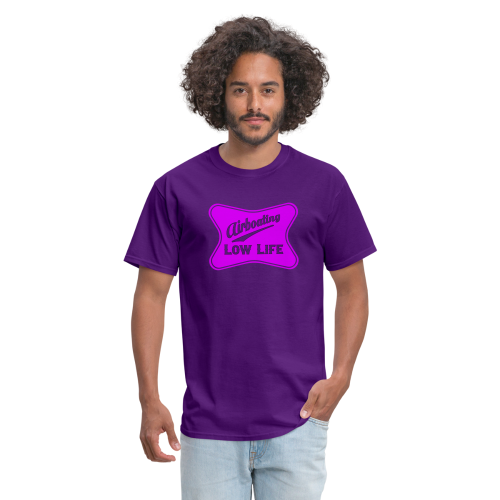 Airboating - Pink - (Unisex) Classic T-Shirt - purple