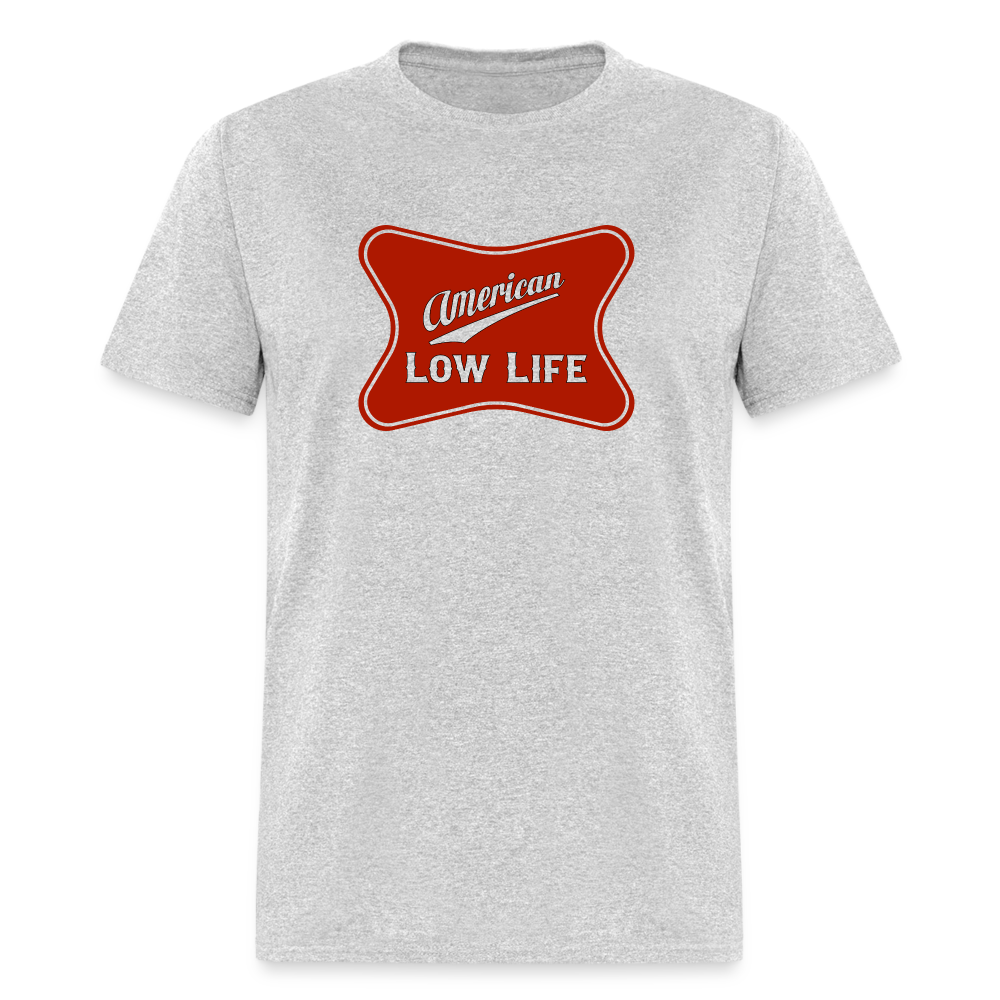 American - Red - (Unisex) Classic T-Shirt - heather gray