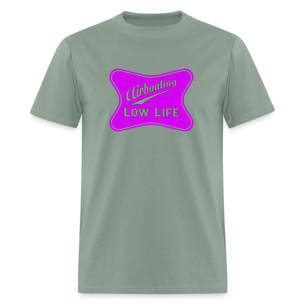 Airboating - Pink - (Unisex) Classic T-Shirt - sage