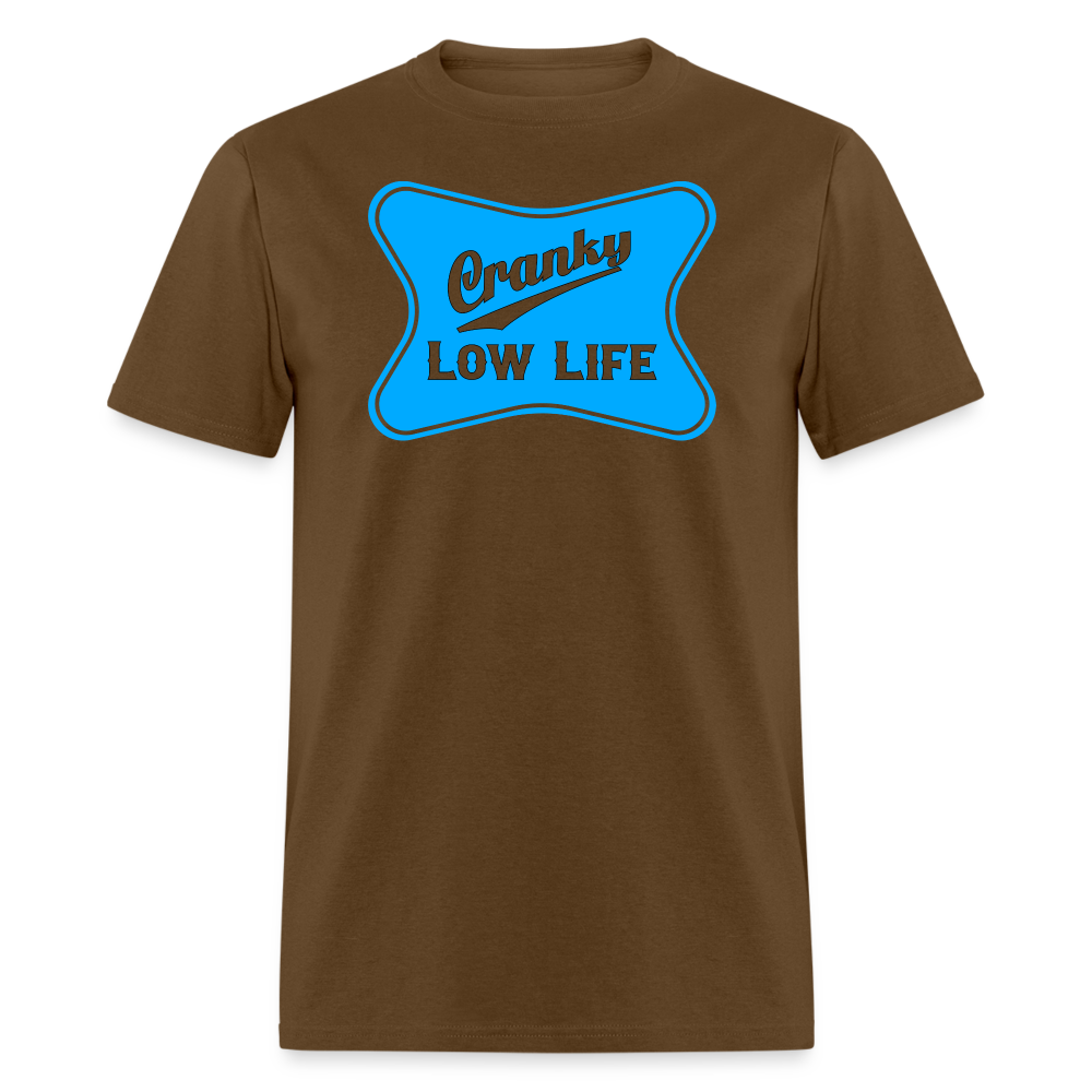 Cranky - Light Blue - Unisex Classic T-Shirt - brown