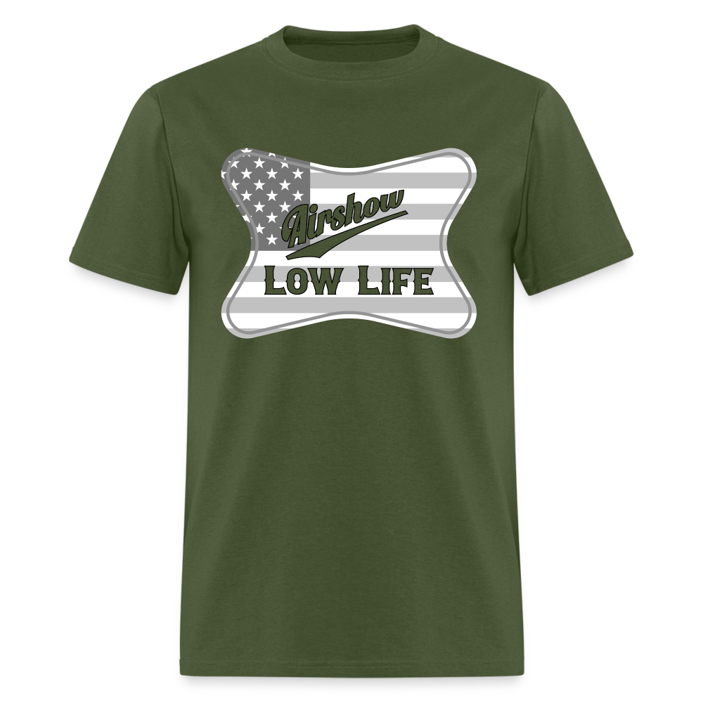 Airshow - American flag - Unisex Classic T-Shirt - military green