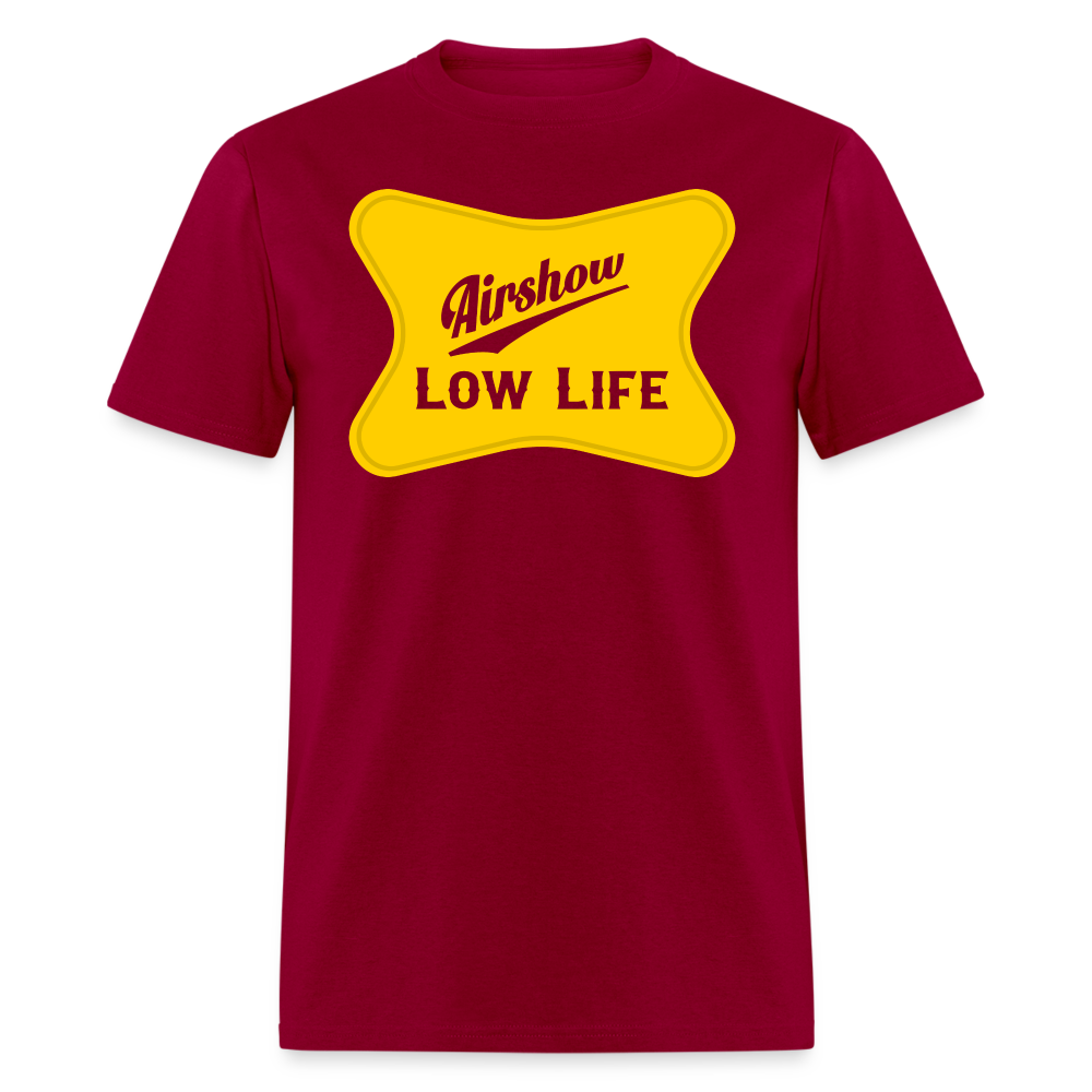 Airshow yellow logo - Unisex Classic T-Shirt - dark red