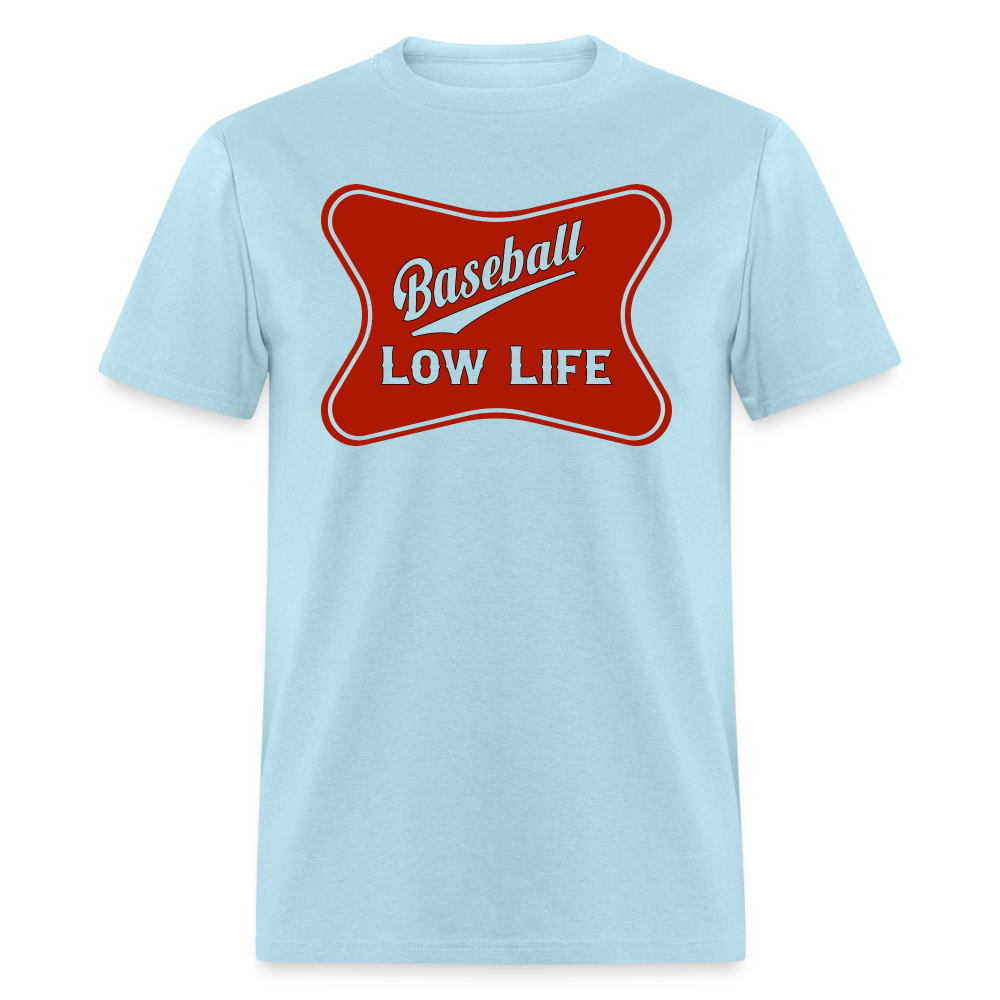 Baseball - Red - Unisex Classic T-Shirt - powder blue
