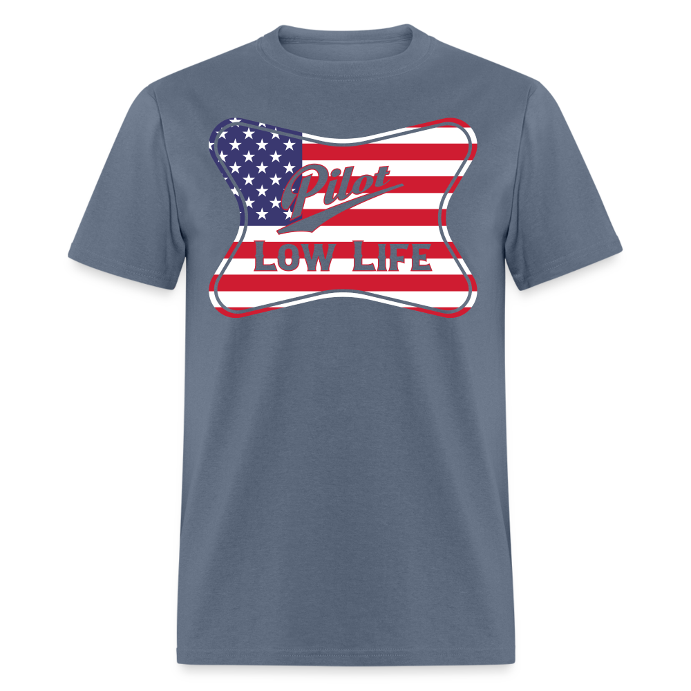 Pilot - Patriotic - Unisex Classic T-Shirt - denim