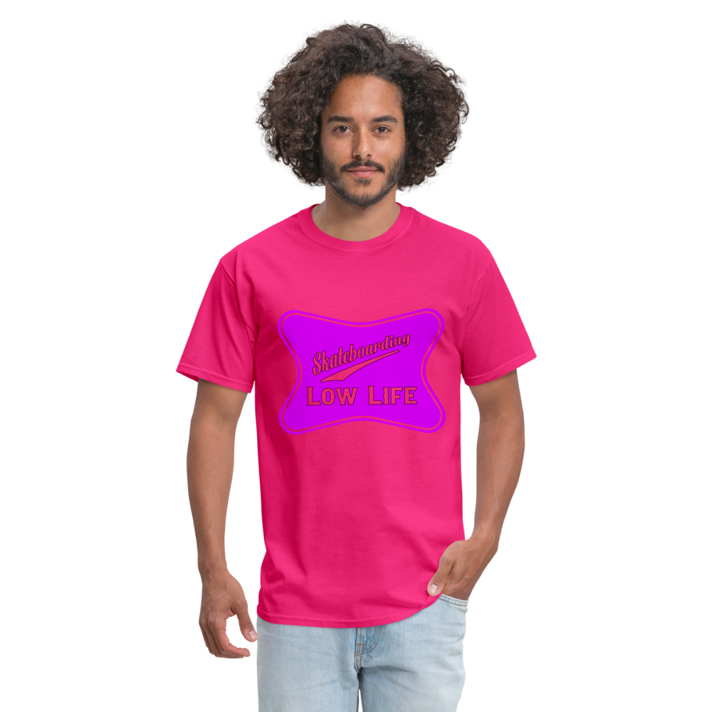 Skateboarding - Purple - Unisex Classic T-Shirt - fuchsia