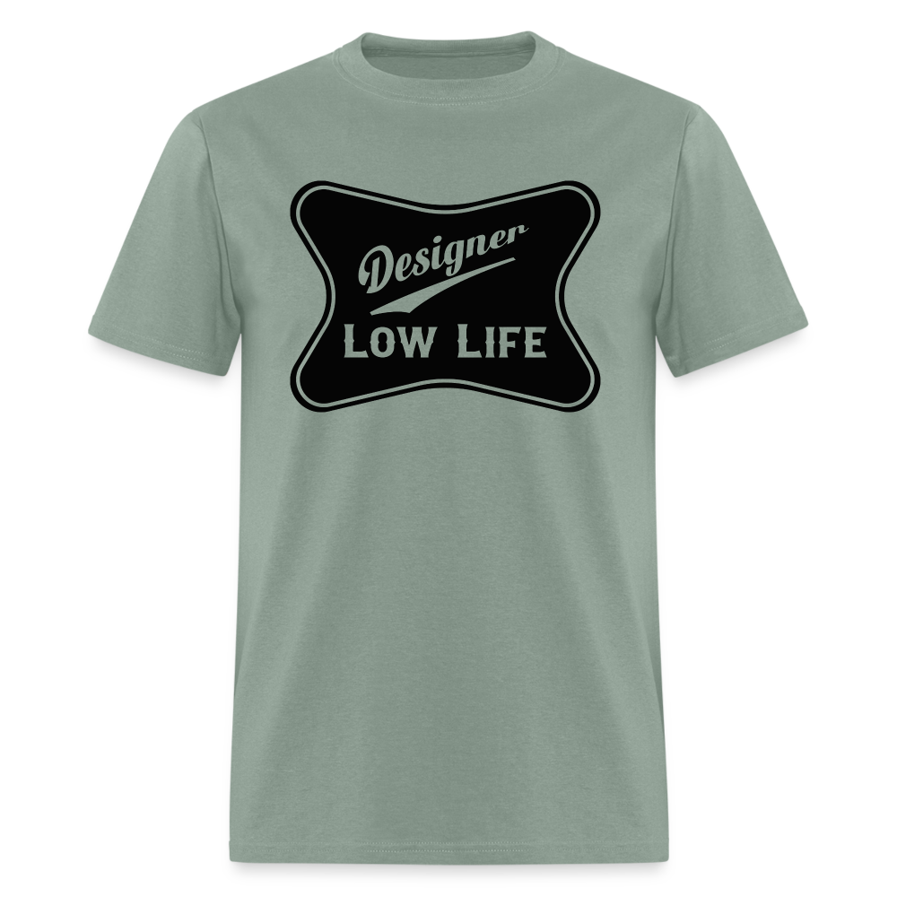 Designer - black - Unisex Classic T-Shirt - sage
