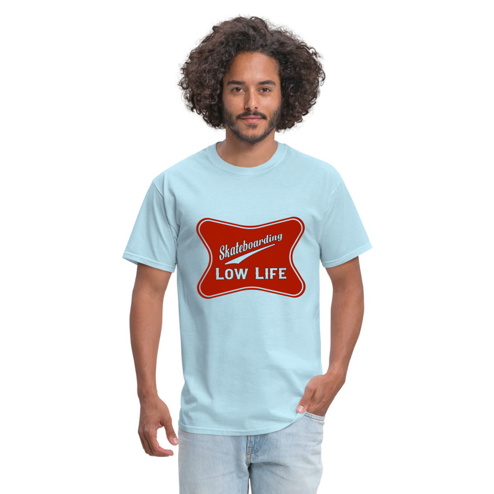 Skateboarding - Red - Unisex Classic T-Shirt - powder blue