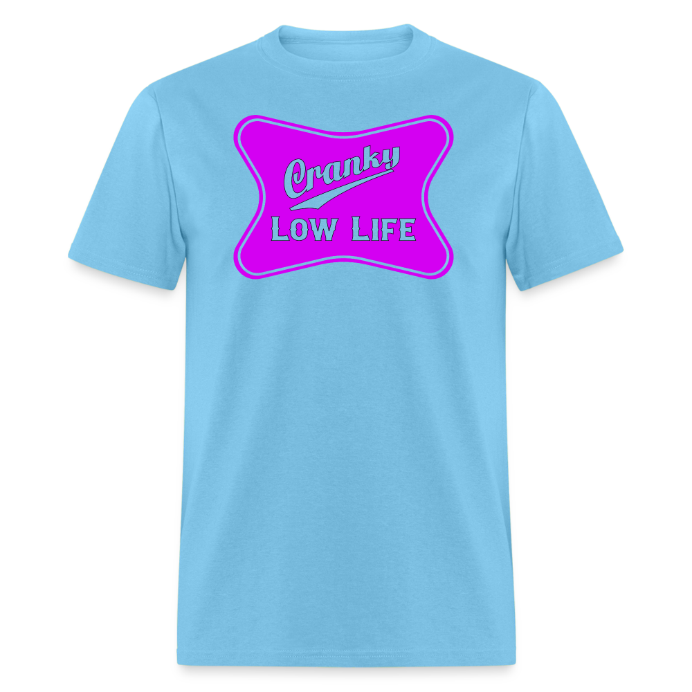 Cranky - Purple - Unisex Classic T-Shirt - aquatic blue