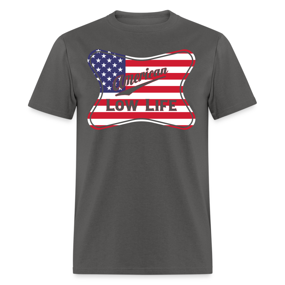 American - Flag - (Unisex) Classic T-Shirt - charcoal