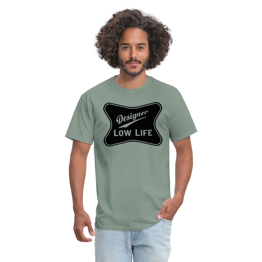 Designer - black - Unisex Classic T-Shirt - sage