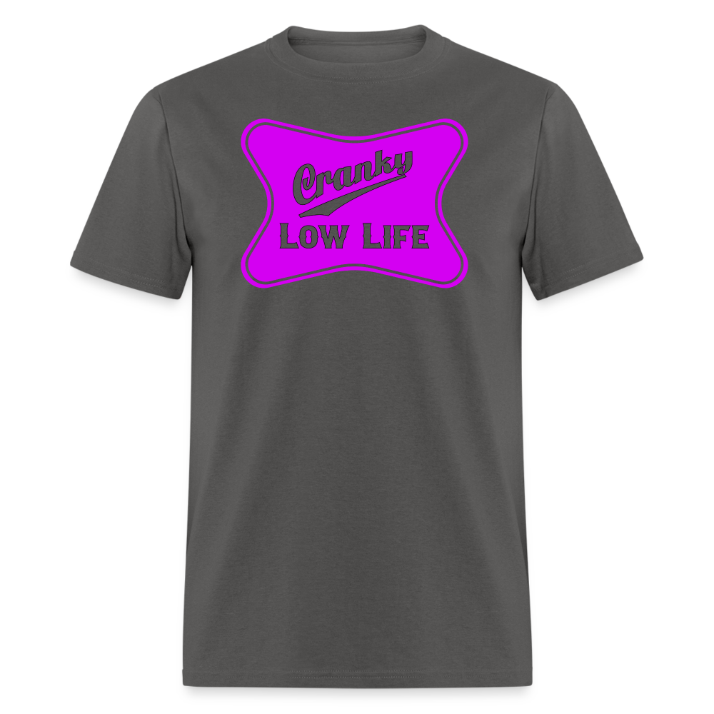 Cranky - Purple - Unisex Classic T-Shirt - charcoal