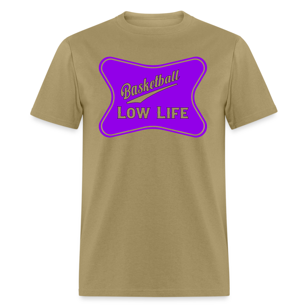 Basketball - Purple - Unisex Classic T-Shirt - khaki