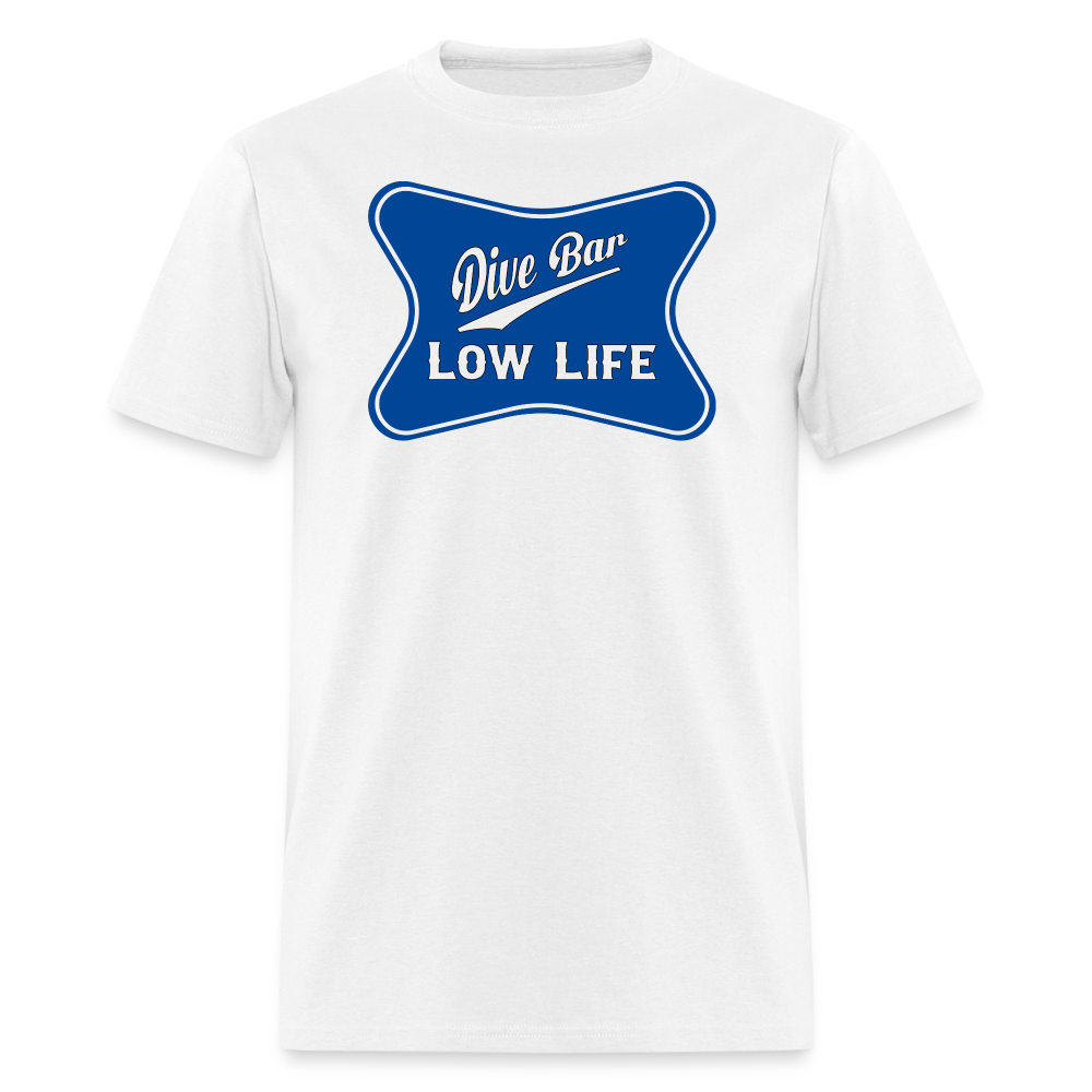 Dive Bar - Dark Blue - Unisex Classic T-Shirt - white