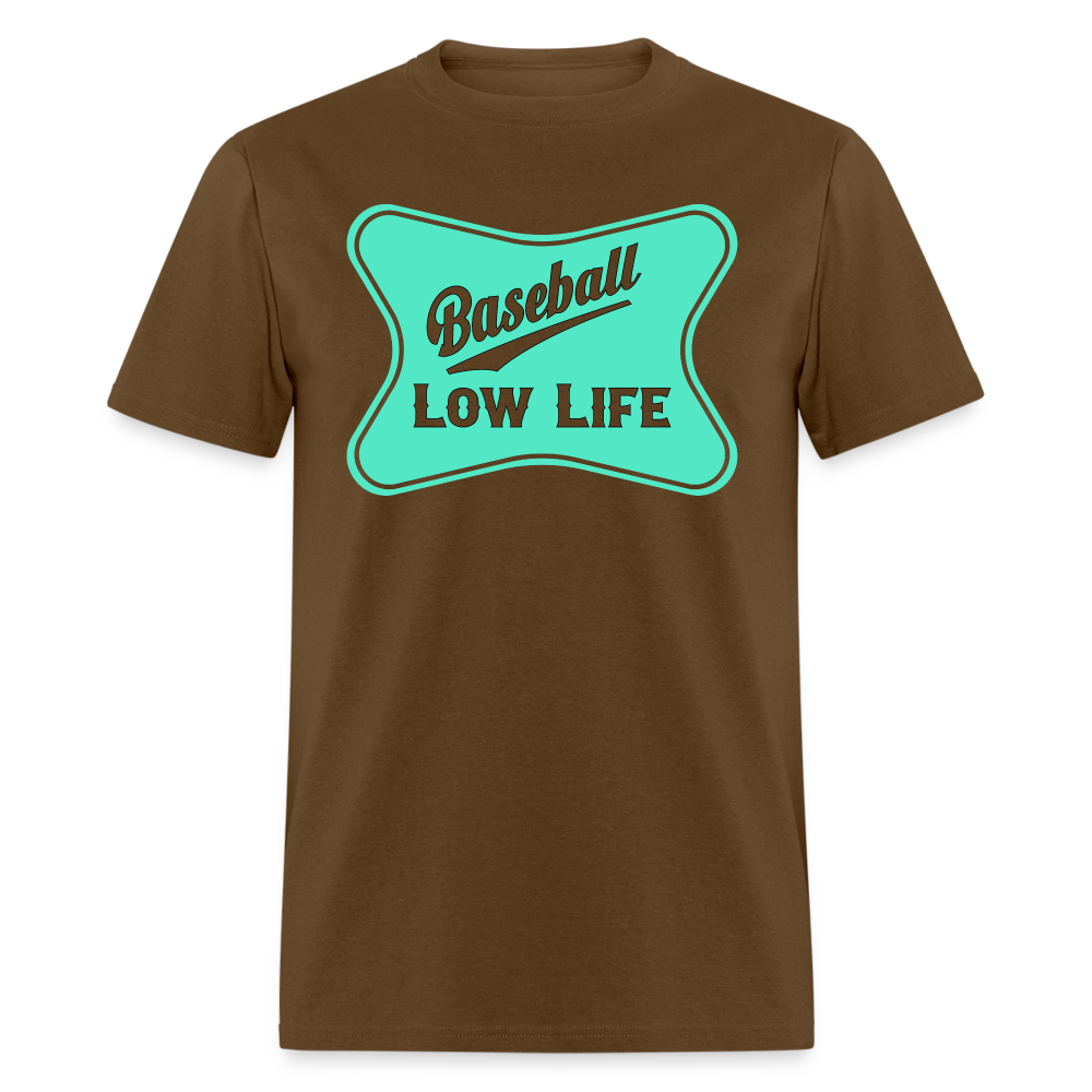 Baseball - Teal - Unisex Classic T-Shirt - brown