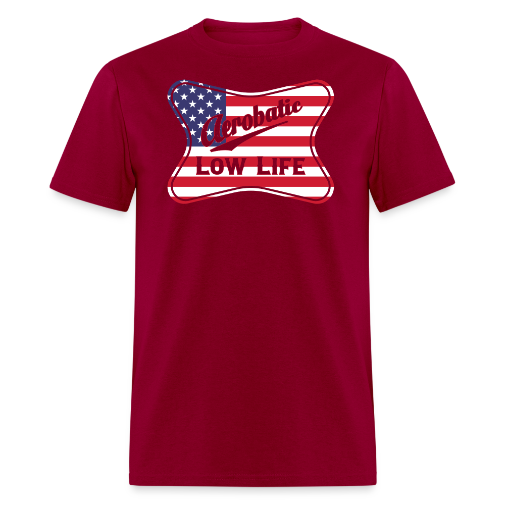 Aerobatic  Unisex Classic T-Shirt - dark red