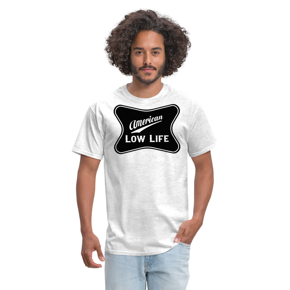American - Black - (Unisex) Classic T-Shirt - light heather gray