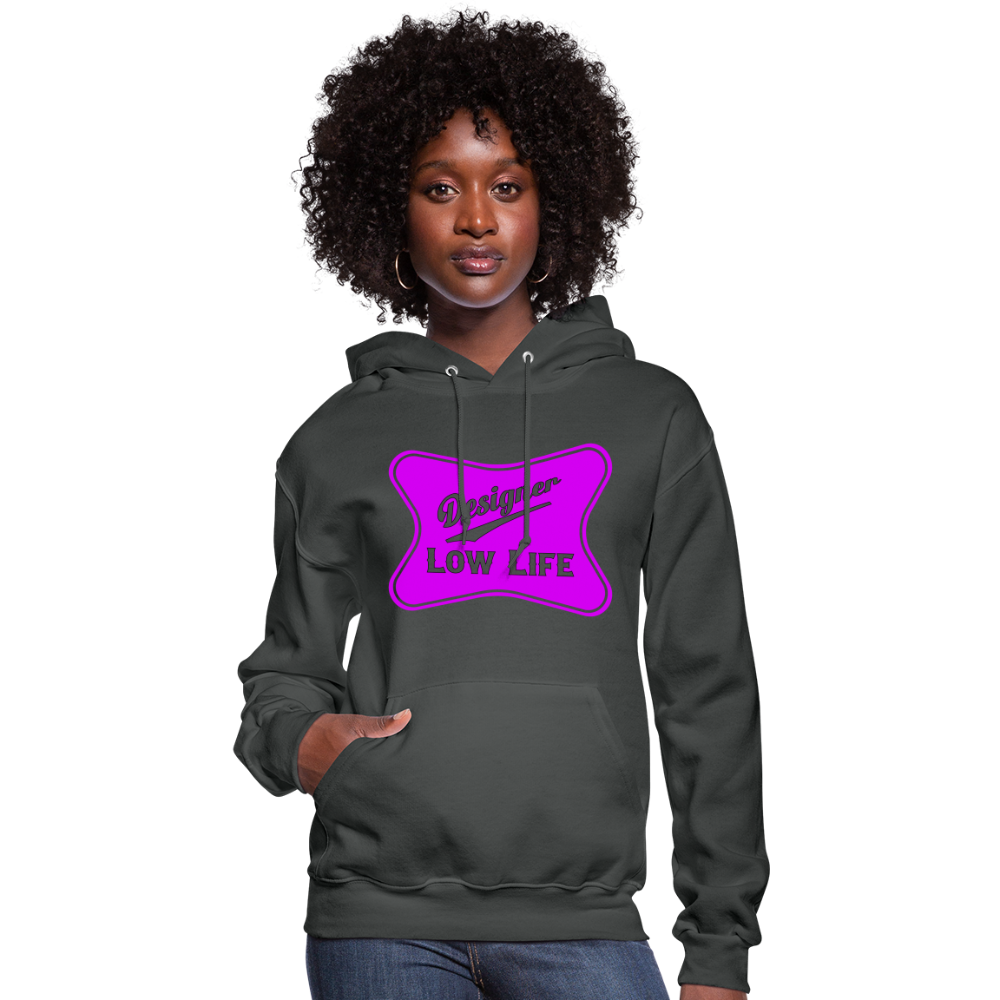 Designer - Pink - Women's Hoodie - asphalt
