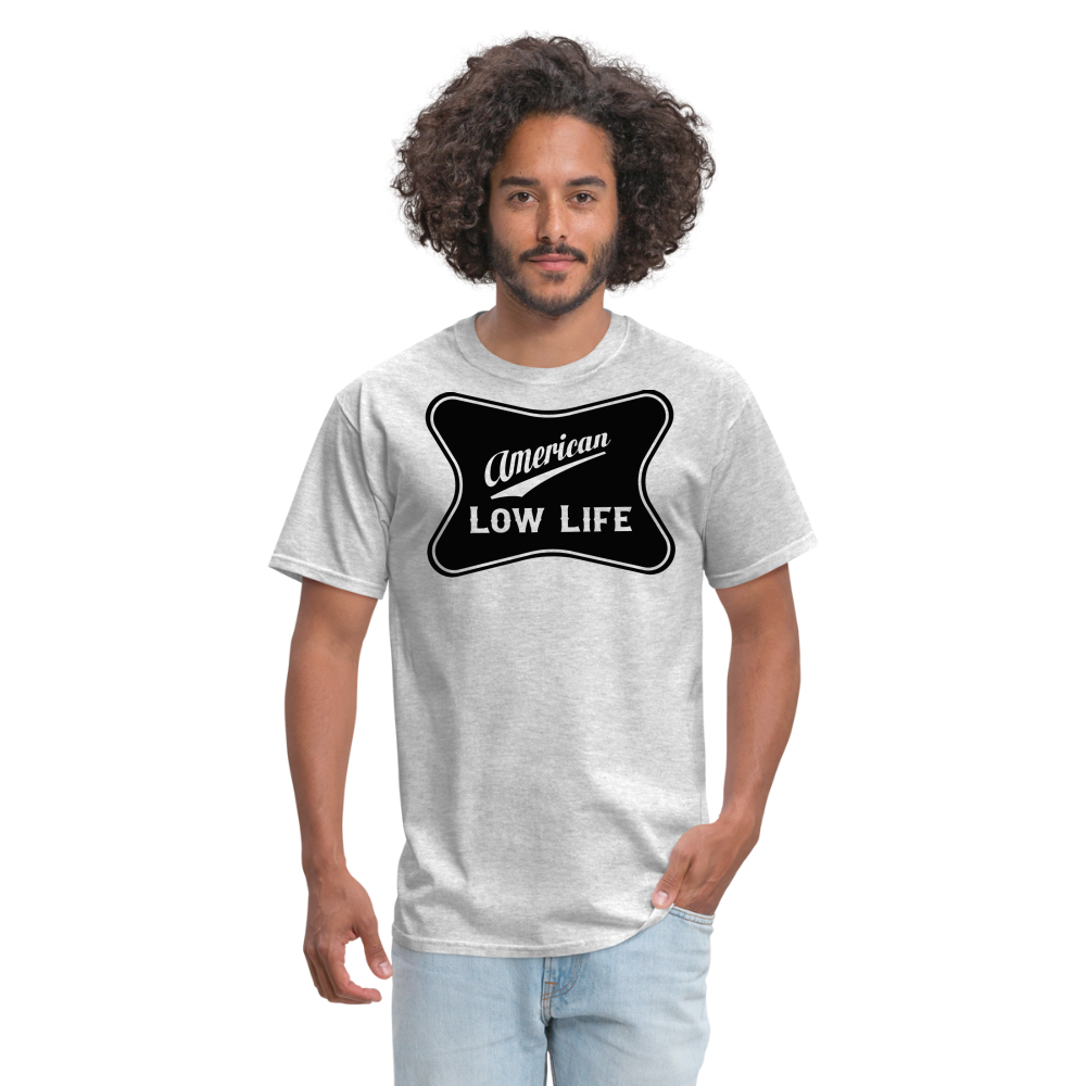 American - Black - (Unisex) Classic T-Shirt - heather gray