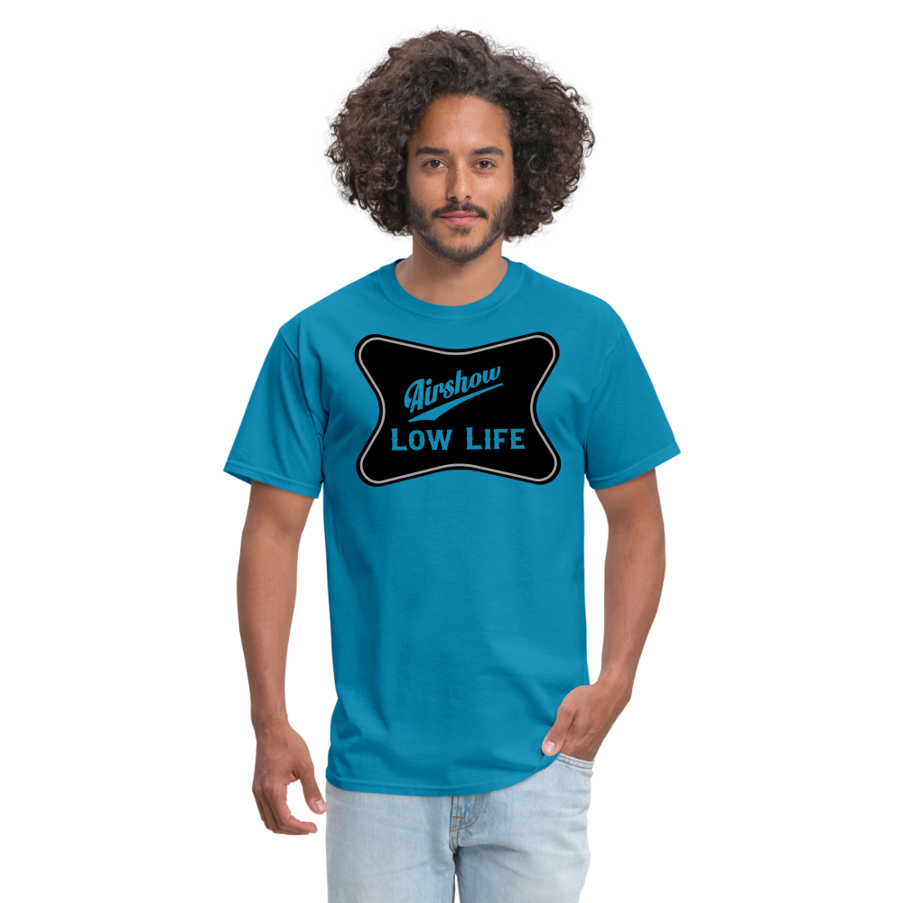 Airshow - Black - Unisex Classic T-Shirt - turquoise