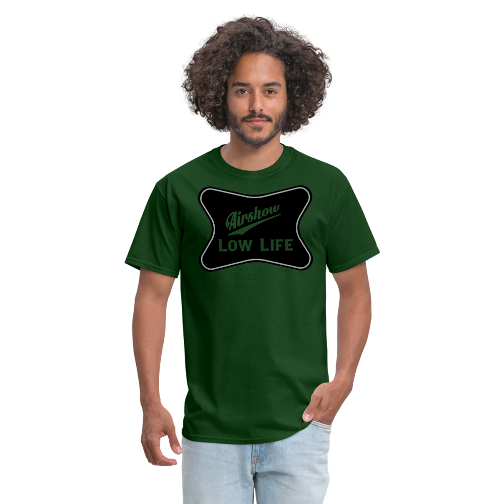 Airshow - Black - Unisex Classic T-Shirt - forest green