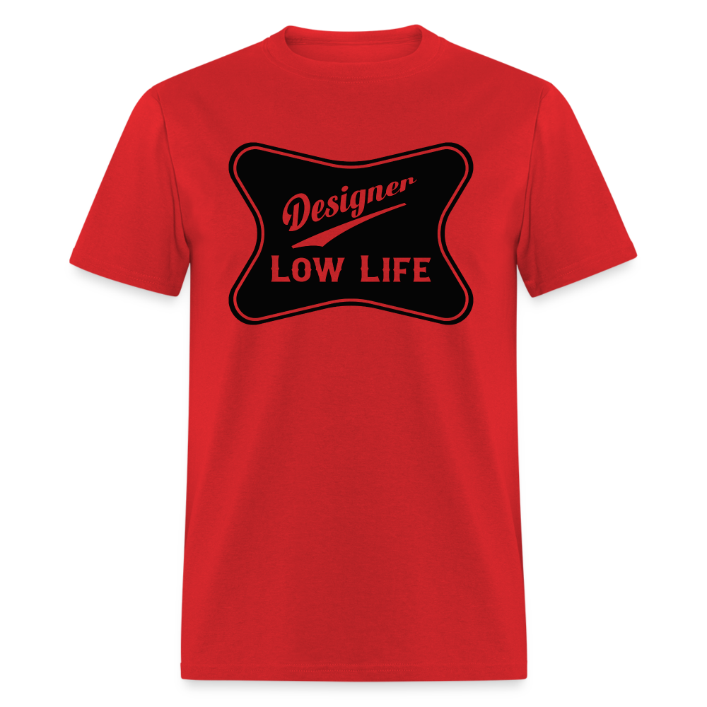 Designer - black - Unisex Classic T-Shirt - red