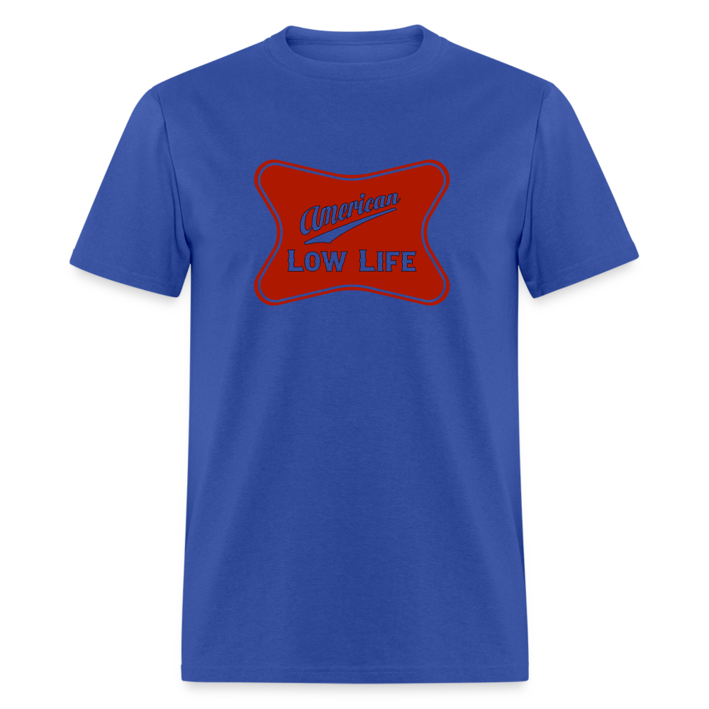 American - Red - (Unisex) Classic T-Shirt - royal blue