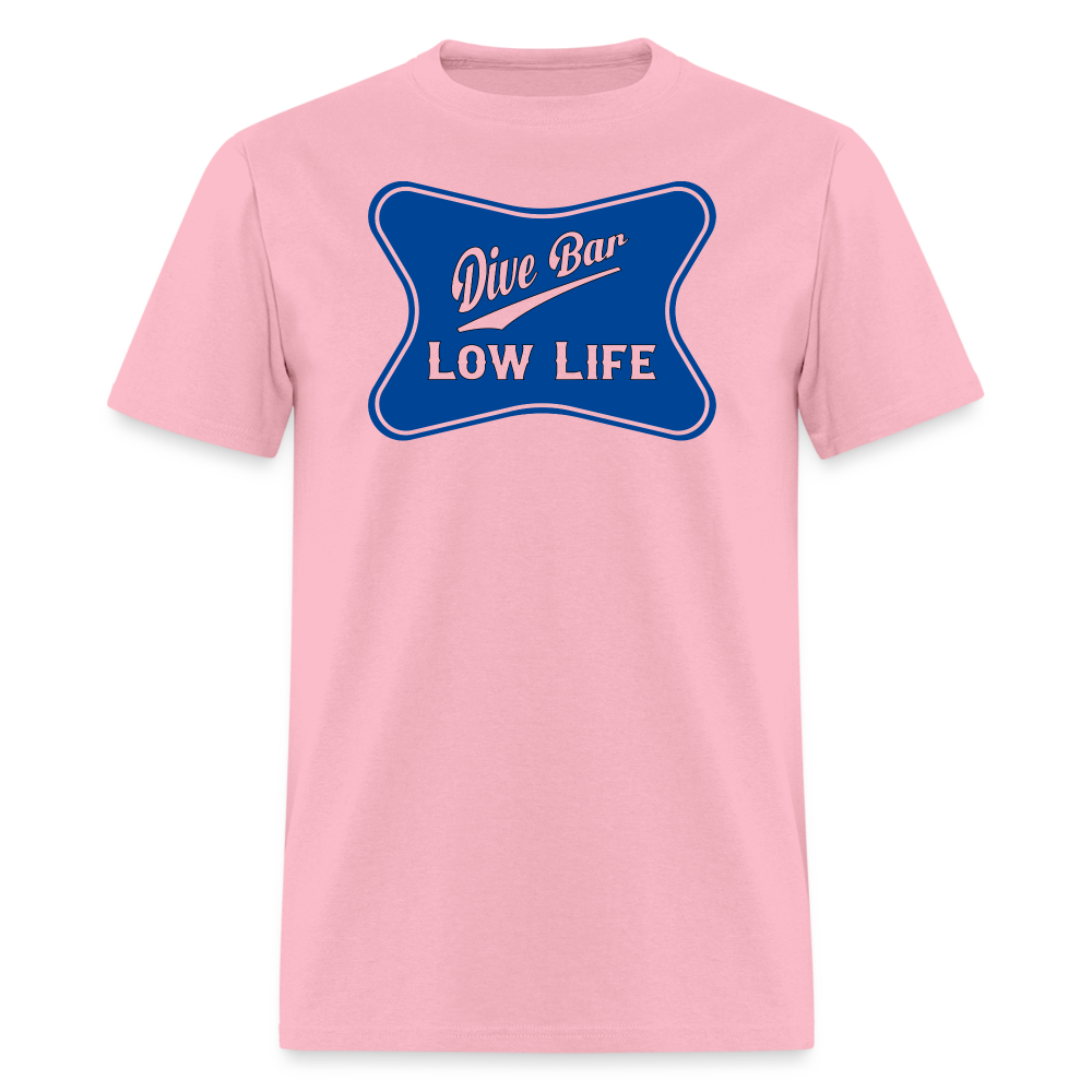 Dive Bar - Dark Blue - Unisex Classic T-Shirt - pink
