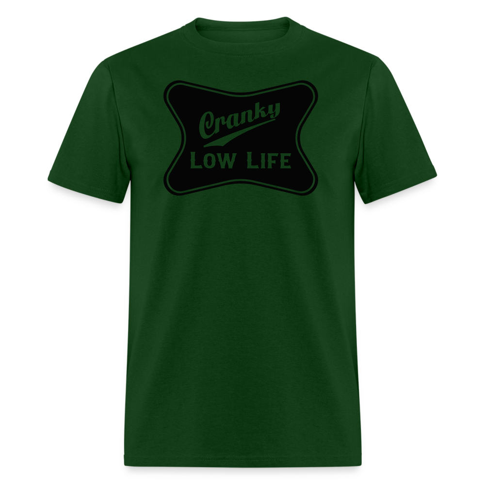 Cranky - Black - Unisex Classic T-Shirt - forest green