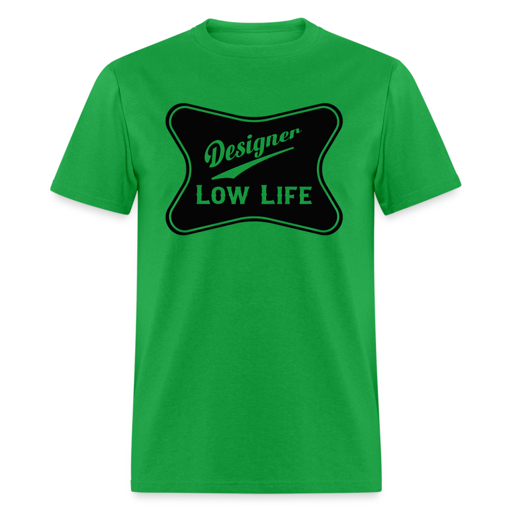 Designer - black - Unisex Classic T-Shirt - bright green