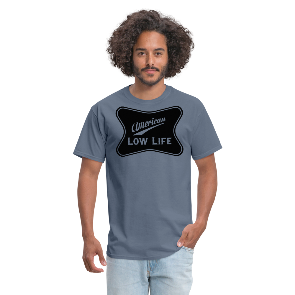 American - Black - (Unisex) Classic T-Shirt - denim