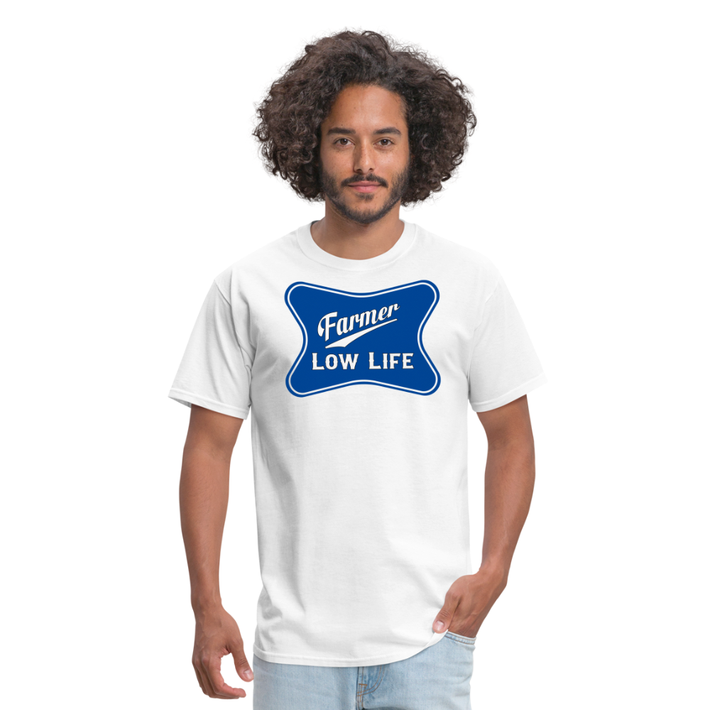 Farmer - Blue - Unisex Classic T-Shirt - white