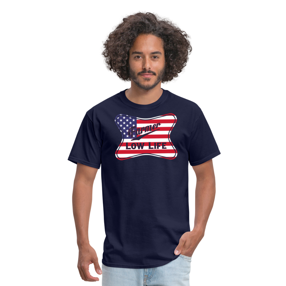 Farmer - Patriotic - Unisex Classic T-Shirt - navy