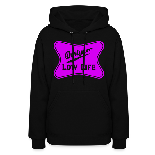 Designer - Pink - Women's Hoodie - black
