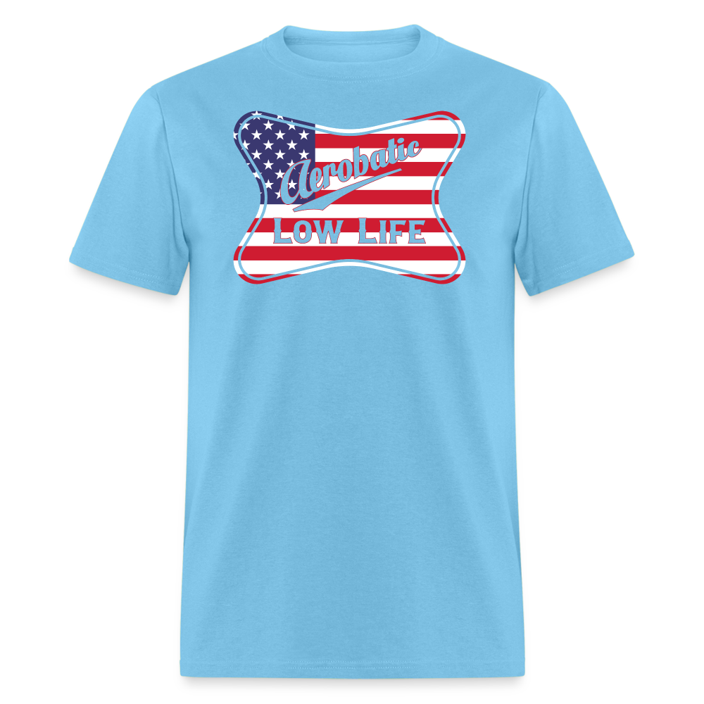 Aerobatic  Unisex Classic T-Shirt - aquatic blue