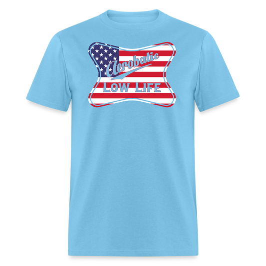 Aerobatic  Unisex Classic T-Shirt - aquatic blue