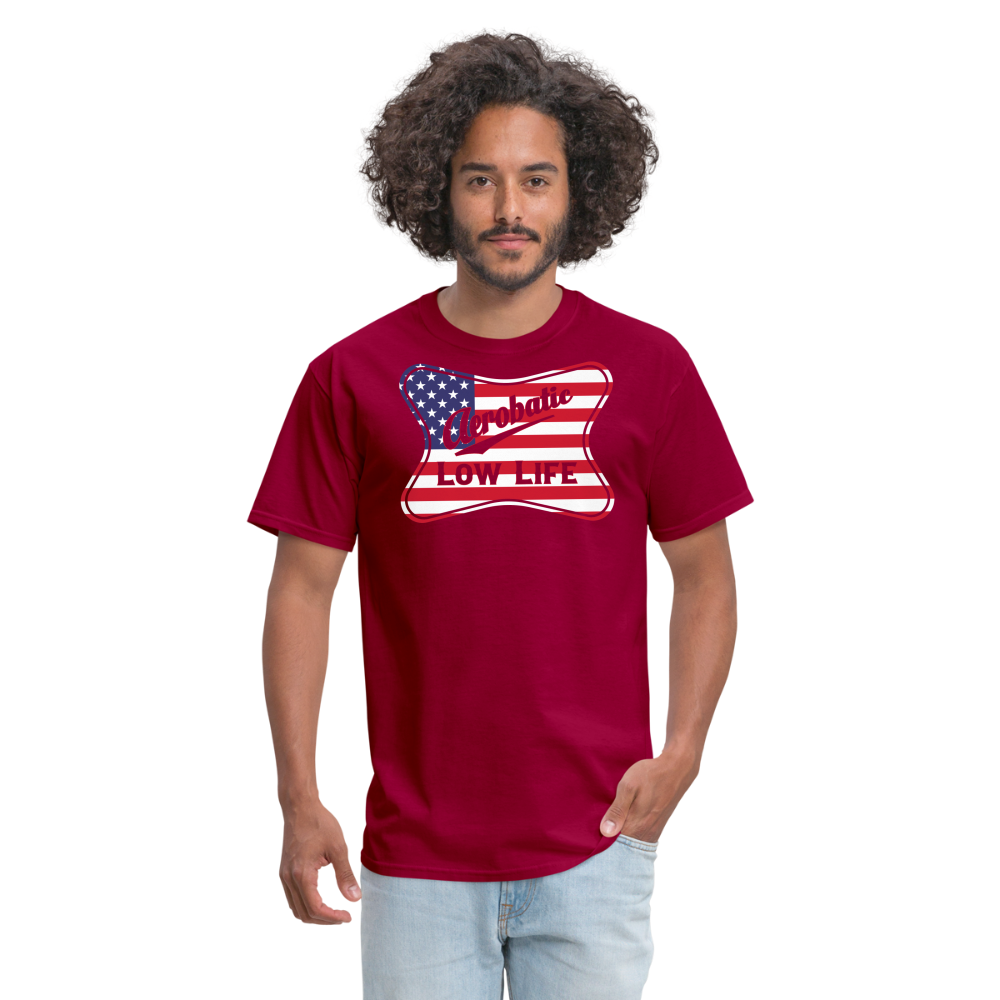 Aerobatic  Unisex Classic T-Shirt - dark red