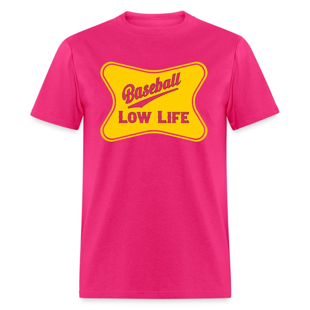 Baseball - Yellow - Unisex Classic T-Shirt - fuchsia