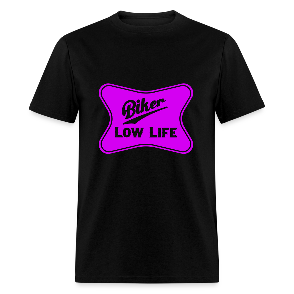 Biker - light purple -  Unisex Classic T-Shirt - black