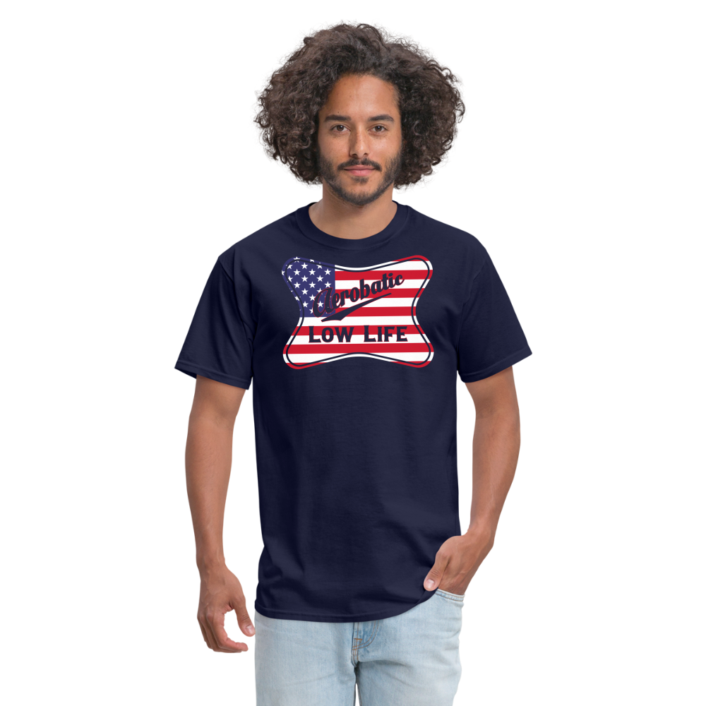 Aerobatic  Unisex Classic T-Shirt - navy