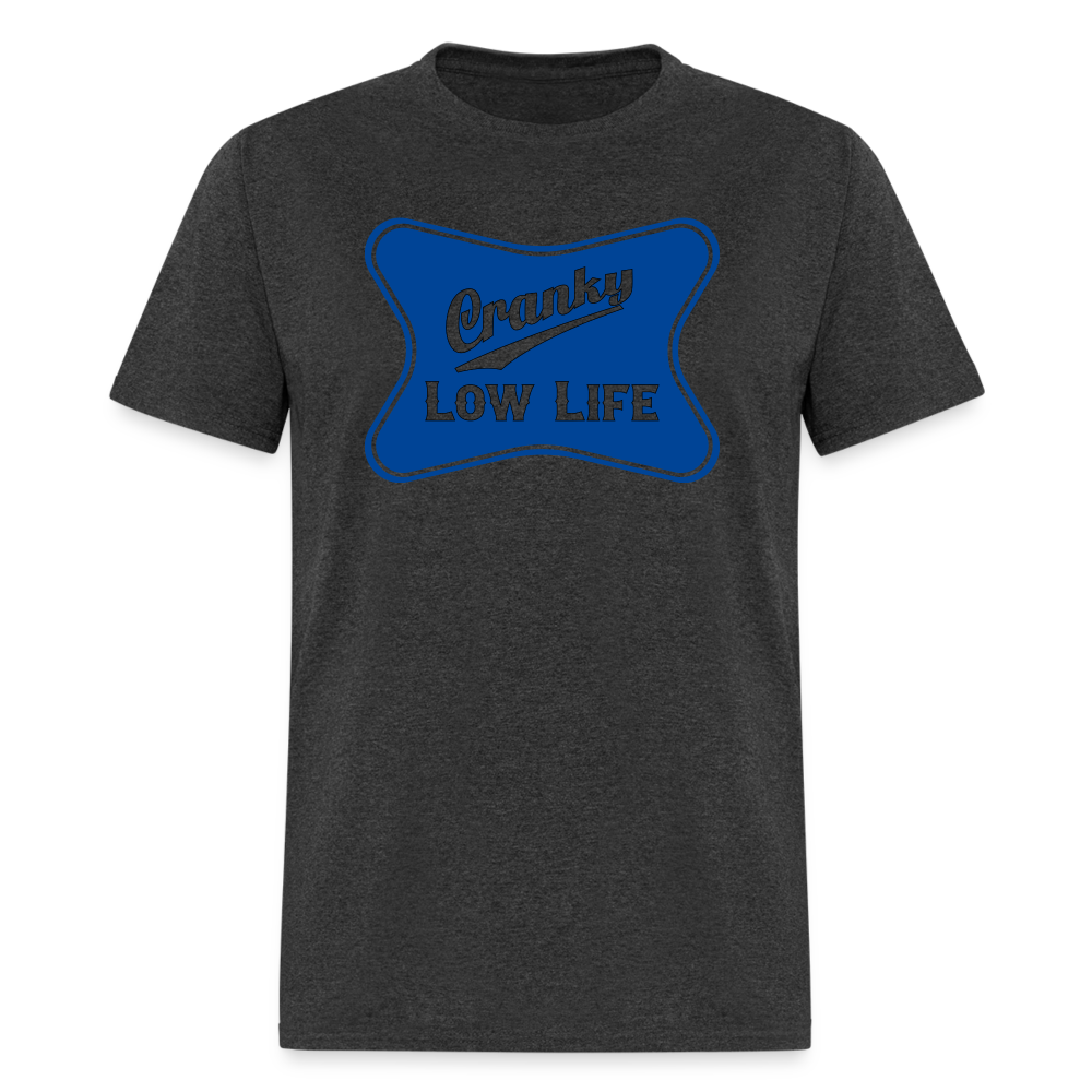 Cranky - Dark Blue - Unisex Classic T-Shirt - heather black