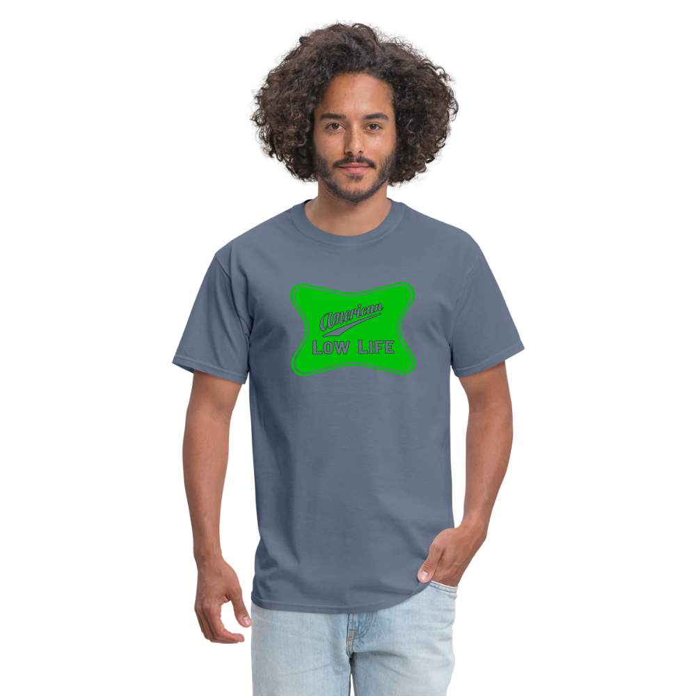 American - Green - (Unisex) Classic T-Shirt - denim