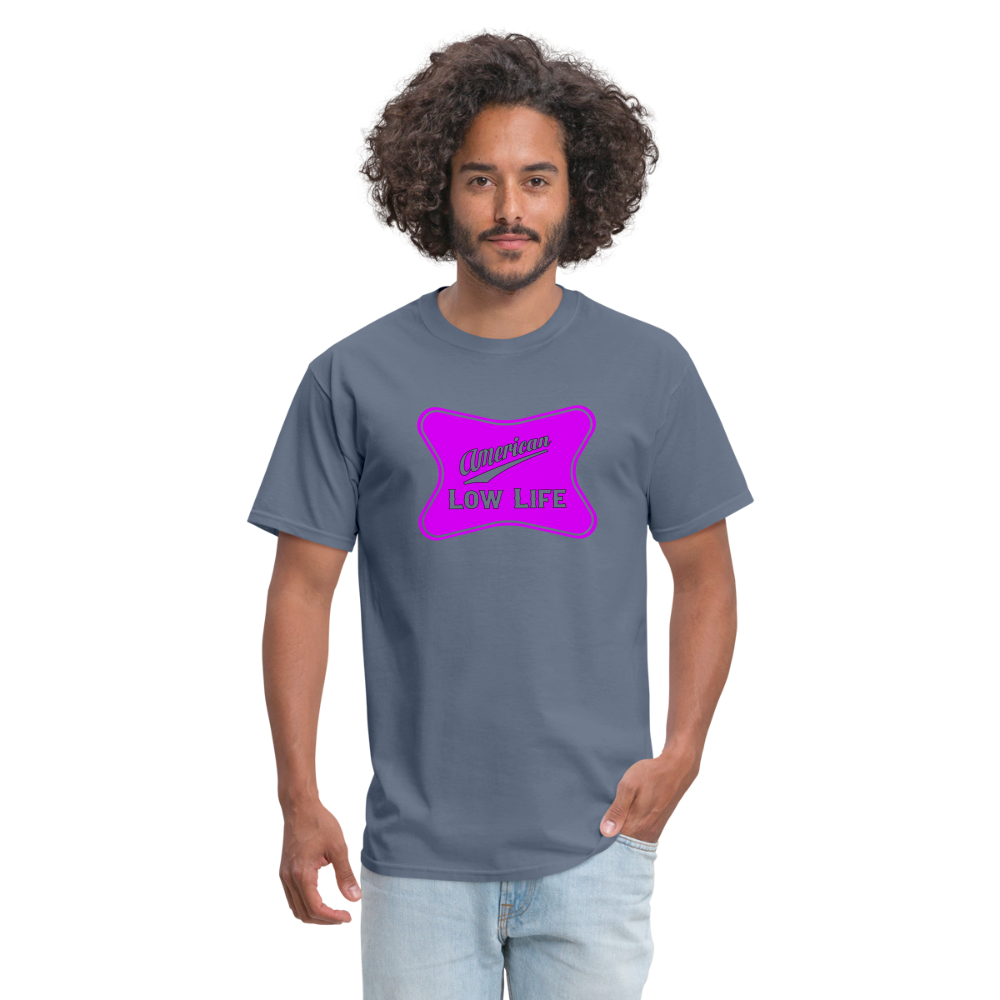 American - Pink - (Unisex) Classic T-Shirt - denim